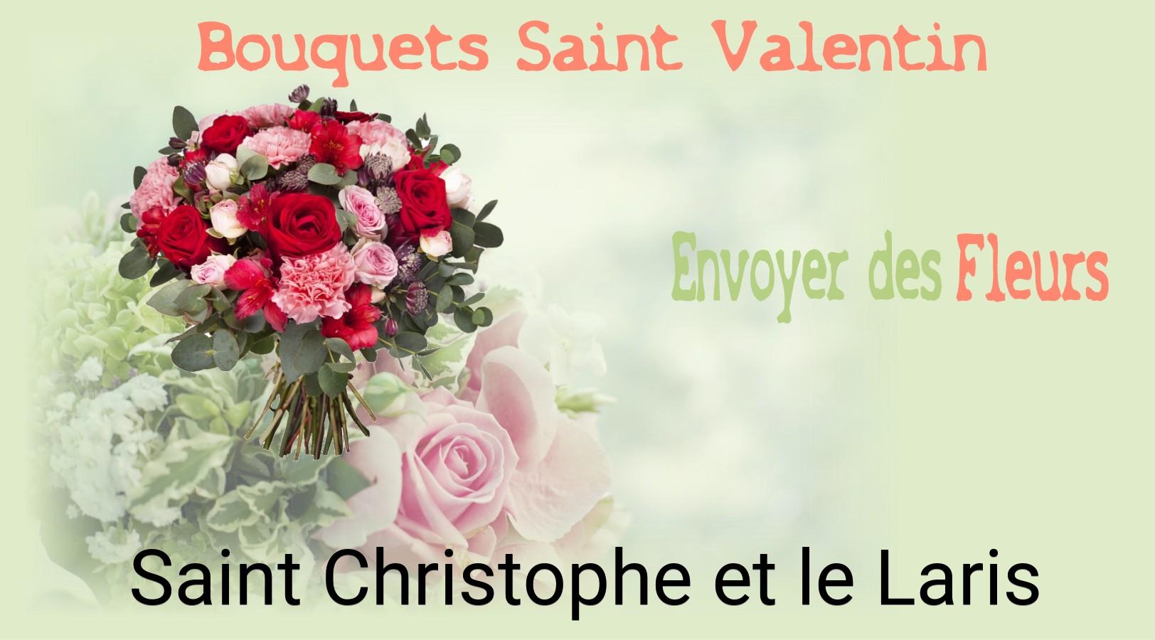 Roses de Saint-Valentin livrées à Saint-Christophe-et-le-Laris